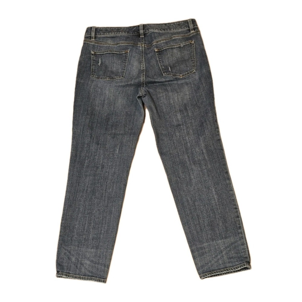 Talbots Womens Size 12‎ Boyfriend Jeans Blue Flawless Five Pocket High Rise NEW - Picture 7 of 7